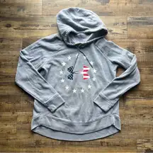 Under Armour Womens Grey Freedom Fleece Hoodie Size Medium