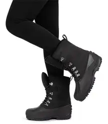 MUSSHOE Women's Snow Boots Waterproof Insulated Mid-Calf Boots Winter Boots