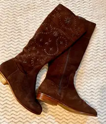 Jack Rogers Dark Brown Over the Knee Boots
