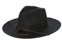 Brixton Black Unisex Field Crossover Hat Small NWT