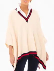 NEW Tuckernuck Camden Soft Knit Poncho Cape V-Neck One Size