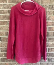 Pretty mulberry turtleneck sweater by ann taylor