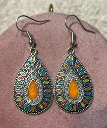 Multi Colored Boho Earrings