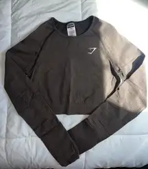 Long Sleeve Cropped Shirt