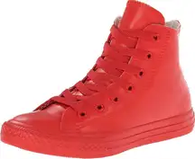 Converse all star HI rubber Red sneakers‎ hightop
Unisex sizing women’s 5