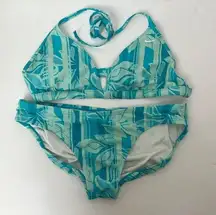 Nike Women’s Floral Print Bikini Size 12 ◼️