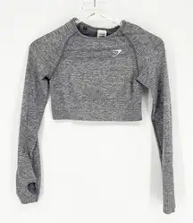 Gymshark Vital Seamless Long Sleeve Crop Top S