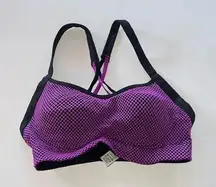 Spy purple sports bra