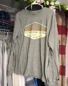 grey hilton head island long sleeve shirt 