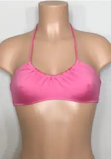 Rachel Pally pink bikini top. NWT