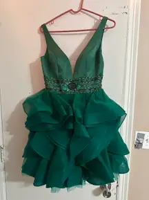 Green Homecoming Dress