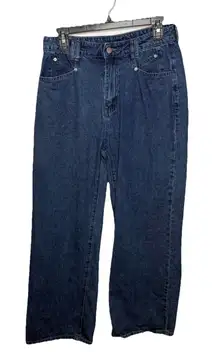 Cider Denim High Waist Tapered Leg Medium Jeans Size Large Womens