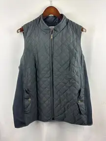 Women’s Joan Rivers Size 2X Black Puffer Vest