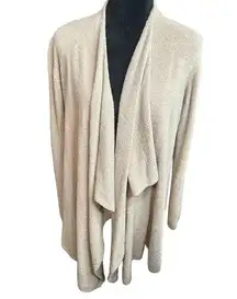 Barefoot Dreams L/XL Bamboo Chic Lite Calypso Wrap Cardigan Style 436 Pale Pink‎