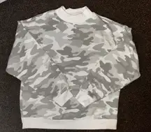 DICK'S Sporting Goods Camo Mock Neck Crewneck