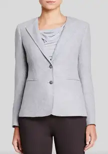 Max Mara Curt Cashmere Flap Lapel Blazer