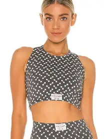 NWT Adam Selman Sport Racer Crop Top Sports Bra Revolve