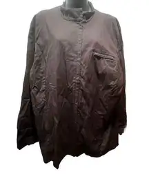 Eileen Fisher women brown size 2XL  light jacket. TINY FLAWS