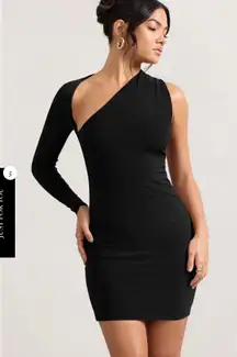 Club L Black Mini Dress