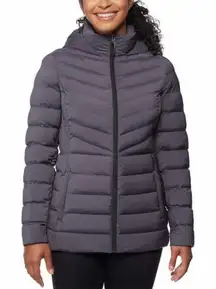 32 Degrees heat‎ sz S periscope puffer hooded jacket NWT