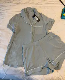 Bamboo Short Sleeve Shorts Pajama Set