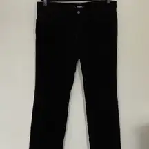 CHAPS black velvety, super soft classic jean style pants in size 16. EUC
