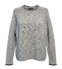 Lululemon Boxy Cotton Blend Sweater Night Sea True Navy Size Small EUC Gorpcore