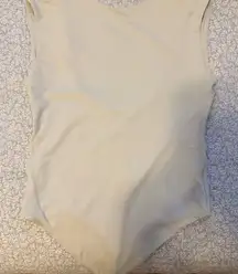 House of Harlow 1960 Cream Bodysuit