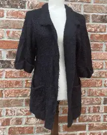 Kensie wool-blend fuzzy black jacket / M / Excellent condition*