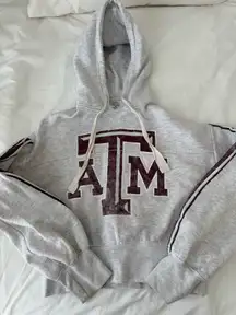 Texas A&M Cropped Hoodie