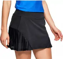Under Armour Womens Links Knit Mesh Golf Skort In Black Size XS