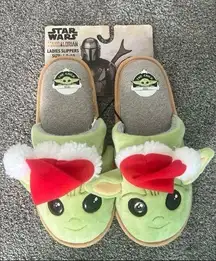 Star Wars - The Mandalorian - The Child Grogu Ladies Christmas Slippers L (9-10)