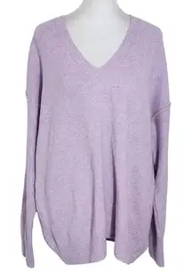 Sonoma Purple V-Neck Sweater NWOT Size XL Sonoma Light Purple Sweater