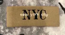 New York City Embroidered Head Band  