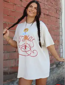 Thrifted Texas tee preloved