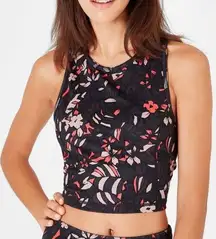 Sweaty Betty Reversible High-Neck Tank Top Cropped size M