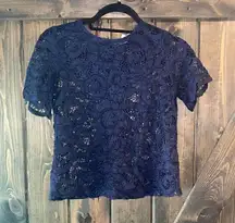 Nanette Lepore lace blouse  