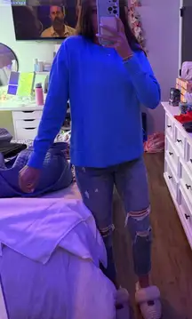 Blue Danskin Long Sleeve