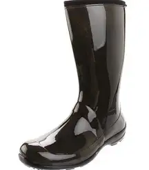 Kamik Heidi Pull On Waterproof High-Gloss Knee Length Rain Boot Women's Size 8