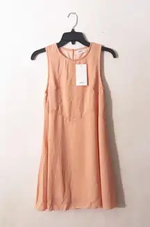 Embroidered Shift Swing Boho Dress