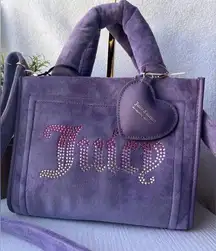 Juicy Couture big spender mini tote dusty violet