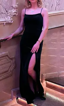 Long Velvet Dress