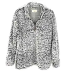 Original Weatherproof Vintage Women's Long Sleeve Zip Up‎ Plush Fleece Medium