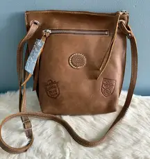 Canadian Pacific Leather Festival Bag