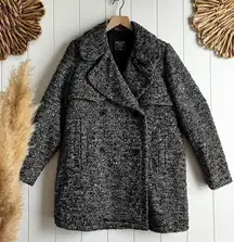 Abercrombie & Fitch coat wool blend Medium