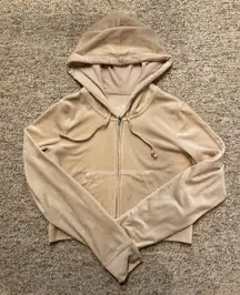 Tan  Zip Up