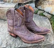 Women's Luchesse Diva "Samantha" Cowgirl Western Booties Boots Size 9B 59/120