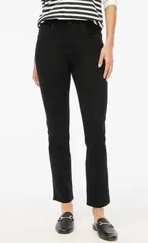 J Crew Factory Jeans Essential Straight All Day Stretch Black 25 Petite NWT Crop
