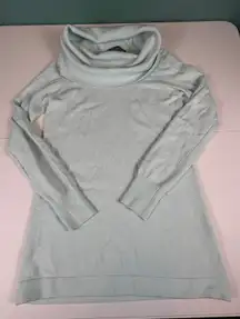 French Connection Women's Cowl Neck Knit‎ Sweater Light Blue Size M