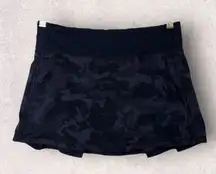 Lululemon  Pace Rival Skirt *No Panels 13"
Incognito Camo Multi Grey /Black